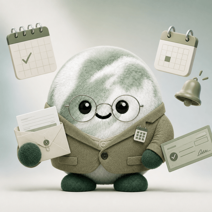 Payment Follow-up Bot Grok Bot mascot
